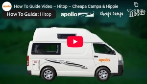 2Berth HITOPレンタルキャンピングカーの使い方
