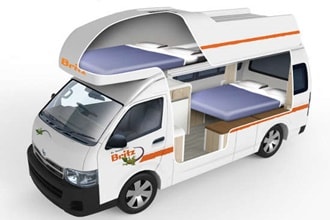 4Berthキャンパーバンシャワー＆トイレ無し