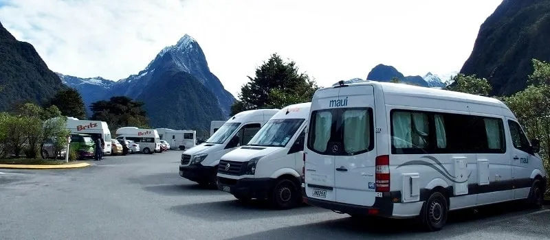 マウントクックとキャンピングカー