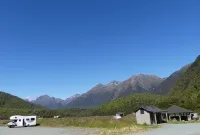 フィヨルドランド国立公園カスケードクリークDOCキャンプサイト