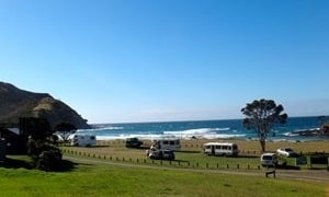 NZ北島キャンピングカー周遊モデルコースマップ