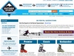 Outside Sports Ski Rentalワナカ
